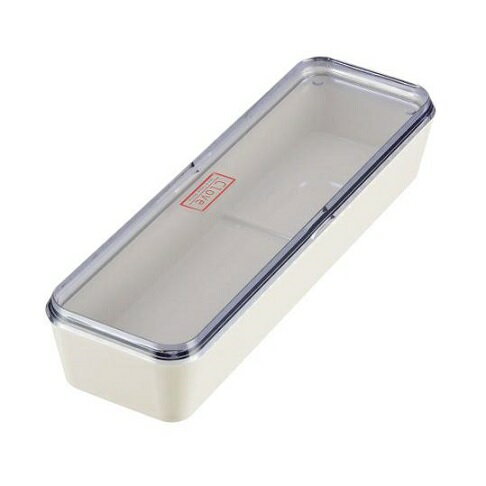 クローブ 蓋付 カトラリーケース ホワイト HB-2911 箸入れ スプーン フォーク 収納 容器 日本製 パール..