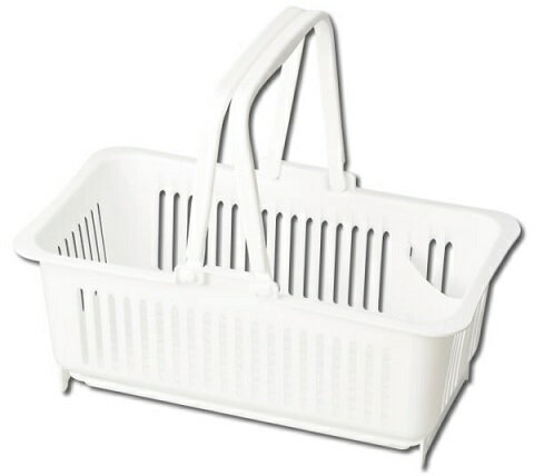 水切りラック 取っ手付 水切りカゴ ブランキッチン HB-3670 白 シンク上 プラスチック製 バスケット かご パール金属 新生活