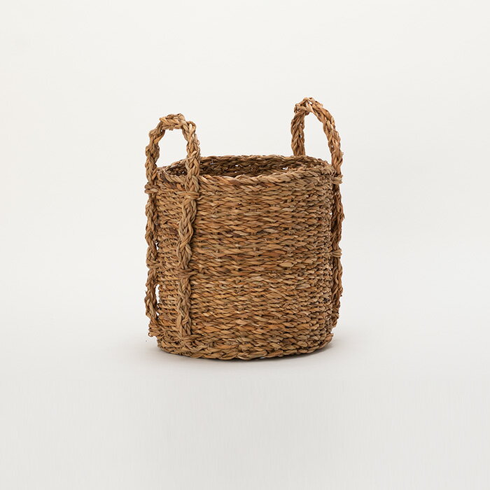 【植木鉢】ホグラ草バスケット 24【植木鉢 おしゃれ 鉢カバー ガーデン雑貨 かわいい インテリア FARM4】のサムネイル