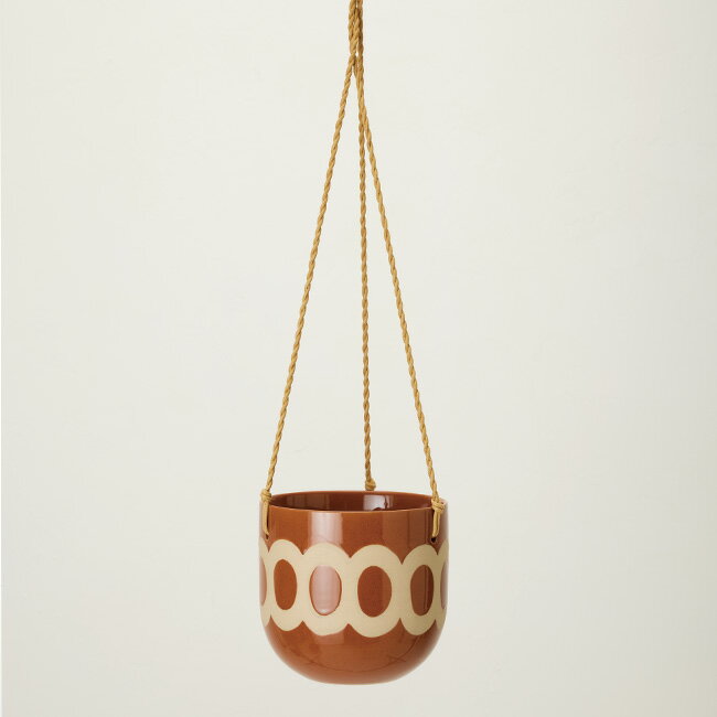 ラダ ハンギング 【植木鉢 おしゃれ 鉢カバー ガーデン雑貨 かわいい インテリア 吊り鉢 ハンギング セ..