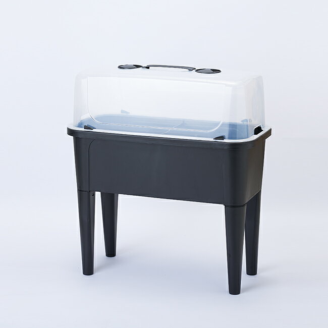 レイズドベッドプランター 760 BK　≪植木鉢 ガーデン雑貨 プラスティック おしゃれ かわいい 家庭菜園 プランター≫