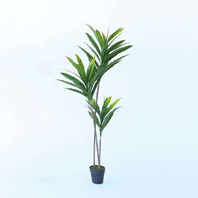 【造花】【フェイクグリーン】 ドラセナ ポット 140 グリーン 【インテリア 観葉植物 人工植物 おしゃれ イミテーション セール対象F】