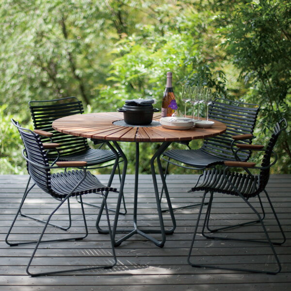 ����ǻ�в١�HOUE OUTDOOR ��������ơ��֥� 110���㥬���ǥ�ơ��֥� �����˥󥰥ơ��֥� ������� �� ���� �� �᥿��ե졼�� ������