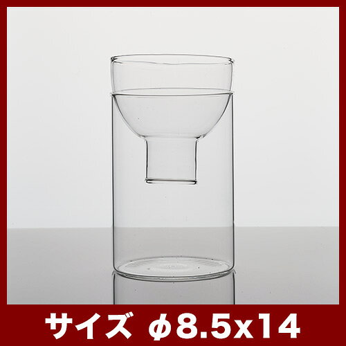 カットボトルベイス 14 ≪植木鉢 ガーデン雑貨 ガラス おしゃれ かわいい 水耕栽培 水栽培 サボテン フラワーベース インテリア≫ [2]