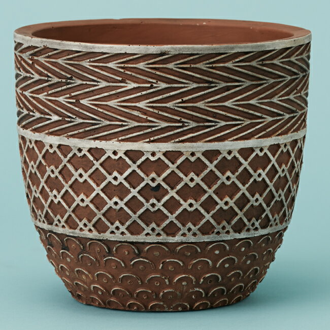 【植木鉢】サルメ 14【植木鉢 おしゃれ 鉢カバー ガーデン雑貨 かわいい インテリア セール対象F】