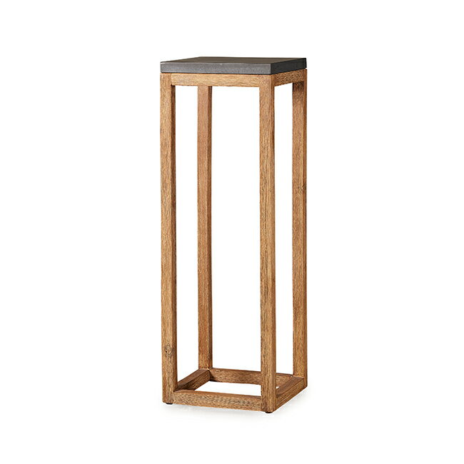 【西濃出荷】【在庫限り】アッシュ コラム 97　≪ガーデンファニチャー テーブル おしゃれ 家具 屋外 庭 フラワースタンド セール対象7≫