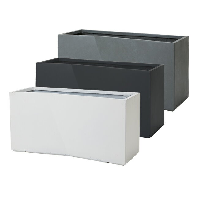 【西濃出荷】ファイバークレイプロ ラムダ スラント LS 90【植木鉢 大型 プランター おしゃれな植木鉢 鉢 軽量 セメント】