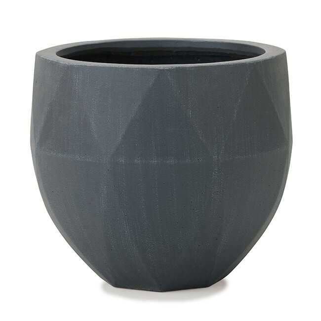 樂天商城 - ポリゴナル ラウンド L 53　≪植木鉢 大型 軽量 おしゃれ ファイバーセメントプランター≫