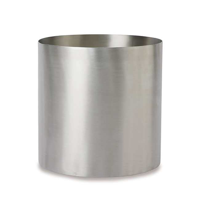 樂天商城 - フェルモ　シリンダー　S 26 アルミニウム　≪植木鉢 鉢カバー 中型 軽量 おしゃれ≫