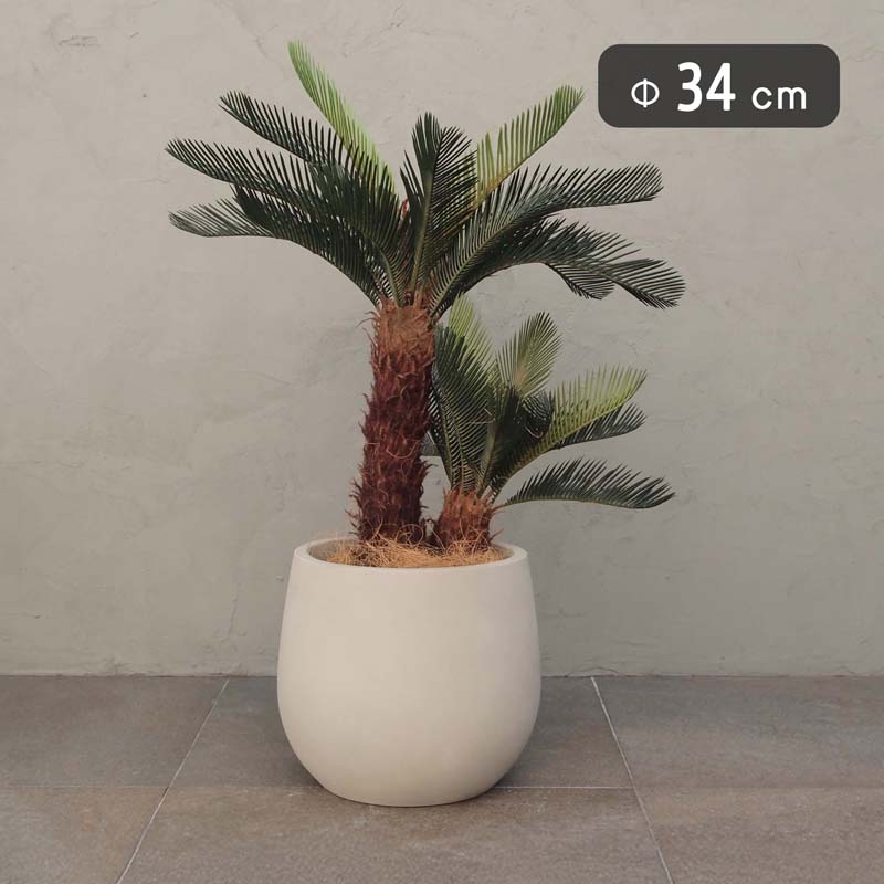 ベトラ トリウム M 34　≪大型植木鉢 陶器・テラコッタより軽量なセメントプランター≫