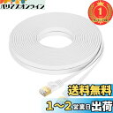 【送料無料】【楽天ランキング1位獲得】FOSTO Cat8 LANケーブル 10M 超高速 40Gbps/2000MHz カテゴリー8 準拠 イーサネットケーブル 隙間 有線ランケーブル インターネット フラットケーブル シールド RJ45 コ