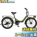 キャプテンスタッグ(CAPTAIN STAG) バーギー 20インチ 折りたたみ自転車 [シマノ6段変速/極太2.8タイヤ/前後パイプキャリア/LEDオートライ...
