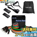 TheFitLife トレーニングチューブ チューブ トレーニング 筋トレチューブ (緑/黒/橙/灰/茶)