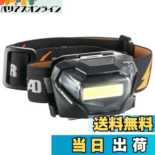 ̵ۥŵ LEDإåɥ饤 LEAD WARRIOR Ӽ 300lm LC-LW300C-K 08-1325 OHM