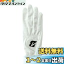 BRIDGESTONE(ブリヂストン) ゴルフグローブ TOUR GLOVE GLG13 右手用 メンズ ホワイト 25cm