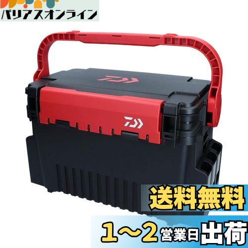 ダイワ(DAIWA) タックルボックス TB4000 ブラック/レッド 釣り ボックス
