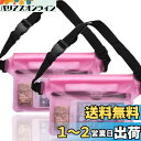 DanYee 防水ポーチ 完全防水 防水ケース 【2個セット】IPX8取得済み 3重チャック PVC素材 海水浴 プール 釣り バイク ウエストバッグ 防水パッ...