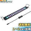 hygger 水槽 ライト 10段階明るさ調整 水槽用 照明 ledライト アクアリウムライト 防水 6H8H12Hタイマー 水草 育成 熱帯魚 観賞魚 飼育 3つの照明モード 45-65CMの水槽対応 (16W)