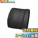 ボンフォーム(BONFORM) サポートクッション 爽快メッシュ 背当て 腰当て ブラック 10×36×37cm 軽普通車用 5249-08BK