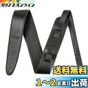 Fender ストラップ Artisan Crafted Leather Strap, 2.5" Black