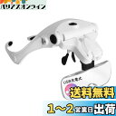 LEDGLE ヘッドルーペ メガネ型ルーペ 拡大鏡 メガネ拡大鏡 USB充電式 LEDライト付 5つレンズ(1.0/1.5/2.0/2.5/3.5倍) 虫眼鏡 ゴムバンド両用 読書/手芸/絵画/裁縫/宝石鑑賞/精密作業用