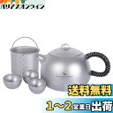 Boundless Voyage チタン急須 ティーポット 茶漉し付き 純チタン製 軽量化 サビない 持ち運びに便利 コンパクト アウトドア キャンプ 茶器 (...