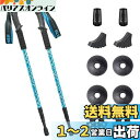 Glvaner トレッキングポール 2本セット トレッキングステッキ 登山 ストック アンチショック機能付 6061アルミ製 軽量300g 3段伸縮式 ウォーキ...