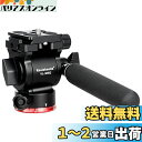 Koolehaoda フルードビデオ雲台2WAY雲台 小型カメラ雲台1/4"ネジ付き 360°回転可能、耐荷重3キロ フラットベース アルミニウム製 - VL305Q