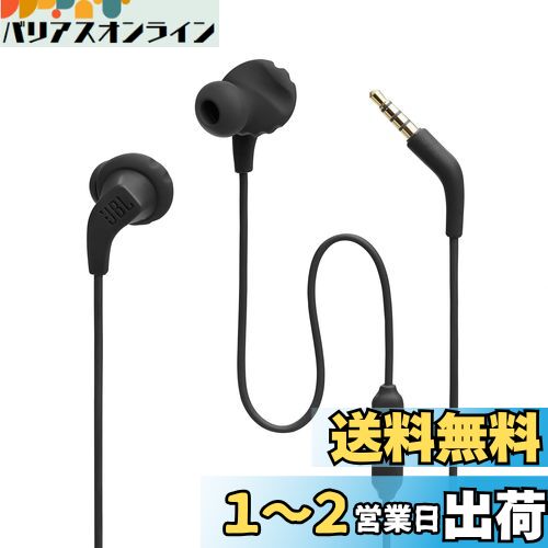 JBL ENDURANCE RUN2 ͭ ۥ IPX5ɿ/1ܥ⥳դ/ޥͥå/3.5mmץ饰 ֥å JBL...
