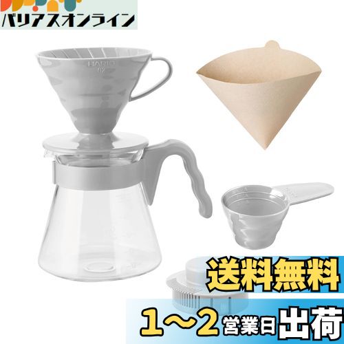 HARIO(ϥꥪ) V60ҡС02 å ڡ륰졼 1-4 ҡɥå  VCSD-02PGR
