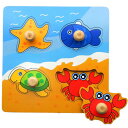 DELUXEFOX 木製パズル 型はめパズル 赤ちゃん モンテッソーリ 知育玩具 1 2 3 歳幼児早期開発 形合わせ 形認識 色認知 色彩感覚 脳トレ おもち...