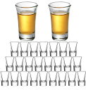 【送料無料】Batoneショットグラス 24個-30ml クリアシミニショットグラス ヘビーベースのウイスキーグラスセット ミニ テキーラグラス (24) クリアシミニショットグラス ヘビーベースの30mlウイスキーグラスセット ミニ テキーラグラス (24)