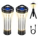Batone led ランタン キャンプ ランタン スームルーム ランタン 懐中電灯機能 2600mAH(180-370LM調節可能) 4つ点灯モード 小型暖色...