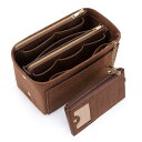 【送料無料】VANCORE バッグインバッグ 軽量 自立 Bag in Bag フェルト チャック付き 大きめ バッグの中 整理 整頓 通勤 旅行 コーヒー L