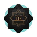 SLOWPLAY Nashクレイポーカーチップ 14g 重量感あるクレイチップ 40mm 大きめ 50枚入り $10