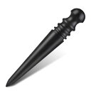 YFFSFDC コバ磨き 黒檀製 レザークラフト 専用 工具 仕上げ ヘリ磨き 革磨き レザースティック 革細工 革工芸 革手芸 道具 表面は滑らかで 手触りは心地良くて 初心者に適しています