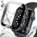 Miimall対応Apple Watch 6/SE/4/5 新型防水ケース 直角タイプ 防水 くもり止め アップルウォッチ6 40mm 一体型新型ケース防塵 防曇 フイルム スポーツ 傷防止 防衝撃 全面保護ケース Apple Watch SE カバー(40mm|クリア)