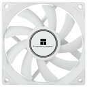 【送料無料】Thermalright tl-8015w cpuファンコンピュータケースファン静かな4ピンpwm pcファン、15mmスリムラインクーラーファン、2200 rpm速度、80mm cpu冷却ファン(白)