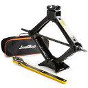 【送料無料】JiiinMiiin 2t パンタジャッキ 機械式 ジャッキ 最高値:400mm/最低値:100mm 車用 タイヤ交換 パンク修理 チェーン脱着