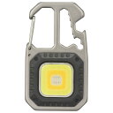【送料無料】オーム電機 LED懐中電灯 フラッシュライト ハンディライト コンパクトツールライト 四角形 810ルーメン 栓抜き/ドライバー4種/レンチ/カラビナつき アウトドア キャンプ LH-CS81A5 08-1517 OHM