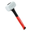 【送料無料】Goldblatt ゴムハンマー 衝撃吸収 グラスファイバー柄 全長340mm 454g(16オンス) 1P アルミ窓 ドア取り付け 家具組み立て 木工作業