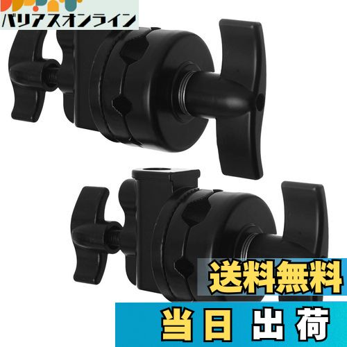 【送料無料】Selens グリップヘッド スイベルヘッド 多機能ヘビーデューティー 2.5in アダプター Cスタ..