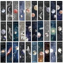 【送料無料】Shengo しおり ブックマーク ブックマーカー メッセージカード 30枚セット (宇宙旅行)