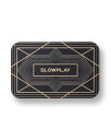 SLOWPLAYポーカープラーク 角チップ|ブラック10枚 ヨーロッパスタイルデザイン バリュー表記なし 34g セラミック製