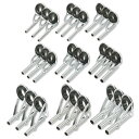 【送料無料】トップガイド ロッドガイド ステンレス 釣り竿 穂先 修理 27点セット (0.9~2.4mm)