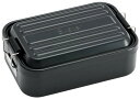 【送料無料】スケーター(Skater) ふわっと盛れる アルミ製 弁当箱 大容量 850ml 男性 ブラック AFT8B