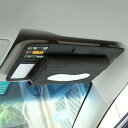 【送料無料】車用ティッシュホルダー ティッシュ カードパック PUレザー 車用ボックス ヘッドレスト 収納 便利 車用品 高級感のあるレザー仕様 便利 車載ホルダー サンバイザー ヘッドレスト 簡単固定 (ブラック)