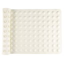 IRETION お風呂 すべり止めマット 浴槽 40×70cm 天然ゴム製 お風呂マット 介護 転倒防止 吸盤付き 柔らかい (ベージュ)