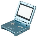 OSTENT カバー フルハウジング シェル ケース 交換 任天堂 GBA SP ゲームボーイアドバンス SP用 (Light Blue)