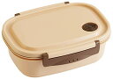 【送料無料】スケーター (skater) ラク軽 軽い 弁当箱 L レンジ対応 720ml ベージュ シール容器 保存容器 XPM5
